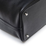 Hermes Picotin 22 Black Clemence Palladium Hardware