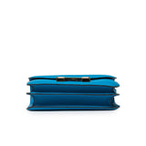 Hermes Constance 24 Blue Zanzibar Evercolor Gold Hardware