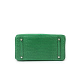 Hermes Birkin 30 Touch Cactus/Naturel-Sable Matte Alligator Palladium Hardware