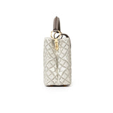 Louis Vuitton Since 1854 Embroidered Capucines BB Ecru/Taupe Calf Gold Hardware