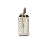 Louis Vuitton Since 1854 Embroidered Capucines BB Ecru/Taupe Calf Gold Hardware