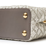Louis Vuitton Since 1854 Embroidered Capucines BB Ecru/Taupe Calf Gold Hardware