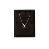 Hermes Finesse Pendant Diamonds and 18k Rose Gold