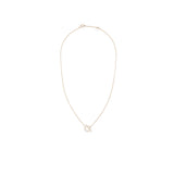 Hermes Finesse Pendant Diamonds and 18k Rose Gold