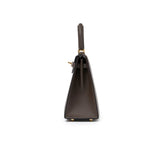 Hermes Kelly 25 Sellier Ecore Epsom Gold Hardware