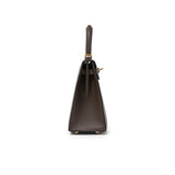 Hermes Kelly 25 Sellier Ecore Epsom Gold Hardware