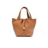 Hermes Picotin 22 Gold Clemence Gold Hardware
