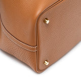 Hermes Picotin 22 Gold Clemence Gold Hardware