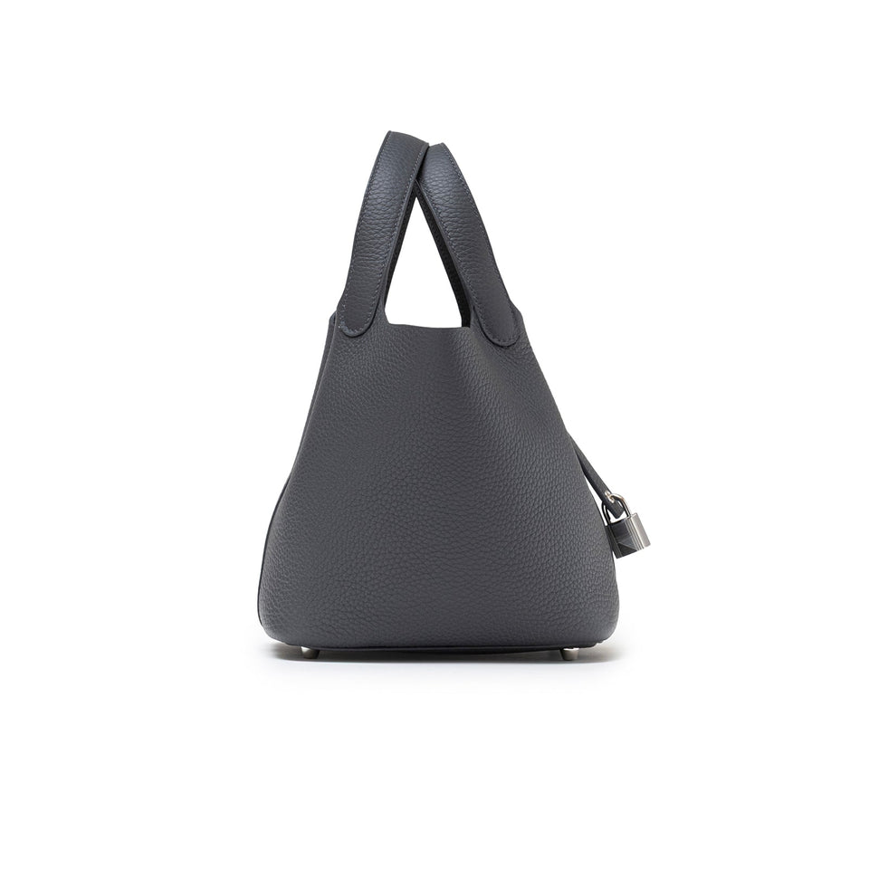 Hermes Picotin 18 Ardosie Clemence Palladium Hardware