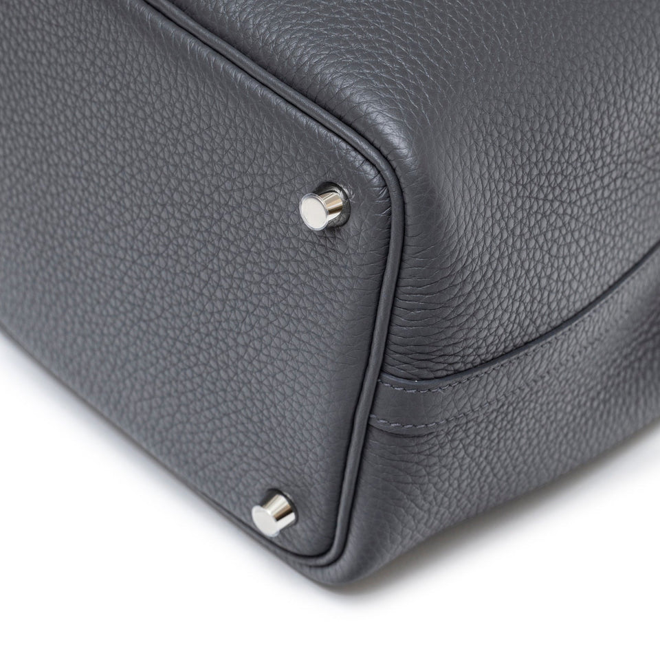 Hermes Picotin 18 Ardosie Clemence Palladium Hardware