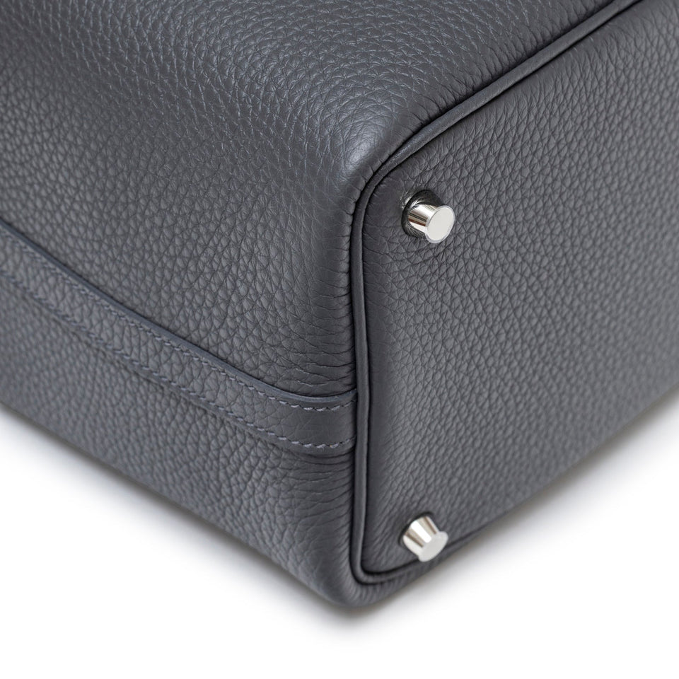 Hermes Picotin 18 Ardosie Clemence Palladium Hardware