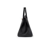 Hermes Birkin 35 Black Togo Gold Hardware