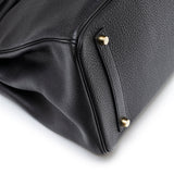 Hermes Birkin 35 Black Togo Gold Hardware