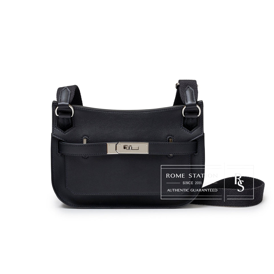 Hermes Mini Jypsiere Caban Swift Palladium Hardware