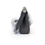 Hermes Mini Herbag Zip 20 Ardoise Toile and Vache Hunter Palladium Hardware