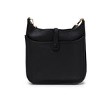 Hermes Evelyne PM 29 Black Clemence Gold Hardware