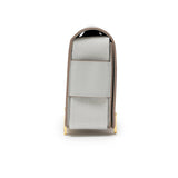 Hermes Geta Gris Perle Chevre Mysore Gold Hardware
