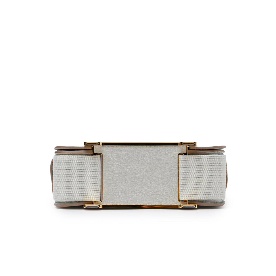 Hermes Geta Gris Perle Chevre Mysore Gold Hardware