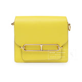 Hermes Mini Roulis Lime Evercolor Permabrass Hardware