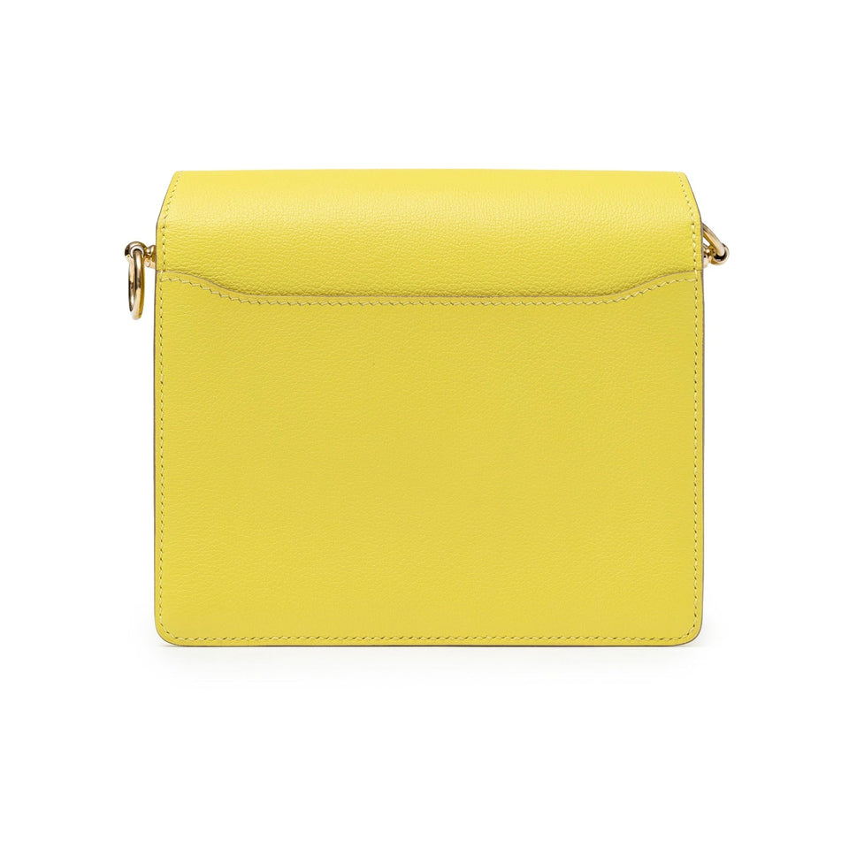 Hermes Mini Roulis Lime Evercolor Permabrass Hardware