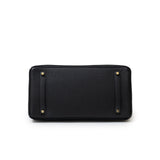 Hermes Birkin 35 Black Togo Gold Hardware