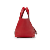 Hermes Picotin 18 Rouge Casaque Clemence Palladium Hardware