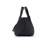 Hermes Picotin 18 Black Clemence Palladium Hardware