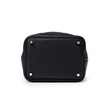 Hermes Picotin 18 Black Clemence Palladium Hardware