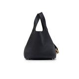 Hermes Picotin 18 Black Clemence Gold Hardware
