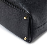 Hermes Picotin 18 Black Clemence Gold Hardware