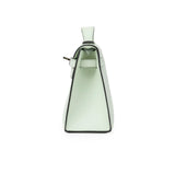 Hermes Kelly Pochette Vert Fizz Swift Palladium Hardware