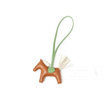 Hermes Rodeo PM Gold/Craie/Vert Criquet Milo Lambskin