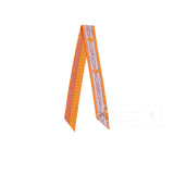 Hermes Twilly Maillons Orange/Rose/Multi