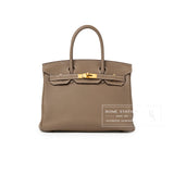 Hermes Birkin 30 Etoupe Togo Gold Hardware
