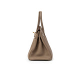 Hermes Birkin 30 Etoupe Togo Gold Hardware