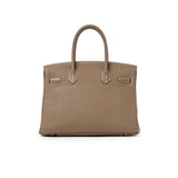 Hermes Birkin 30 Etoupe Togo Gold Hardware