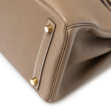 Hermes Birkin 30 Etoupe Togo Gold Hardware