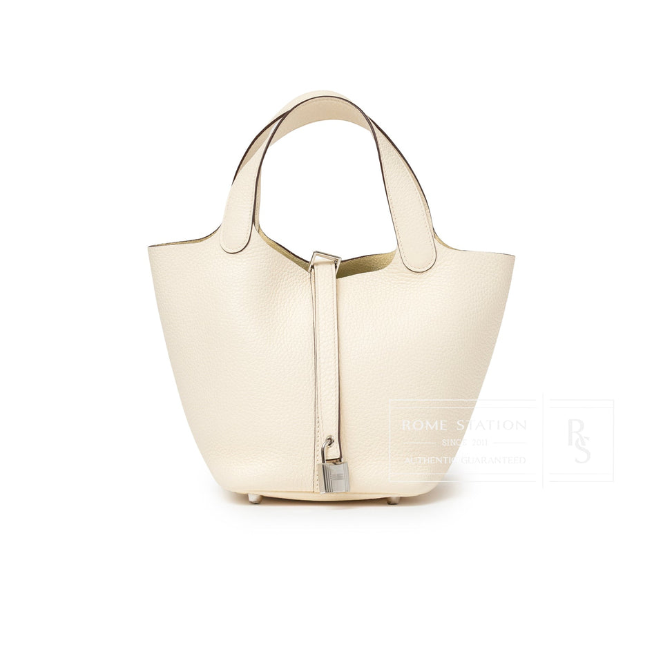 Hermes Picotin 18 Nata Clemence Palladium Hardware