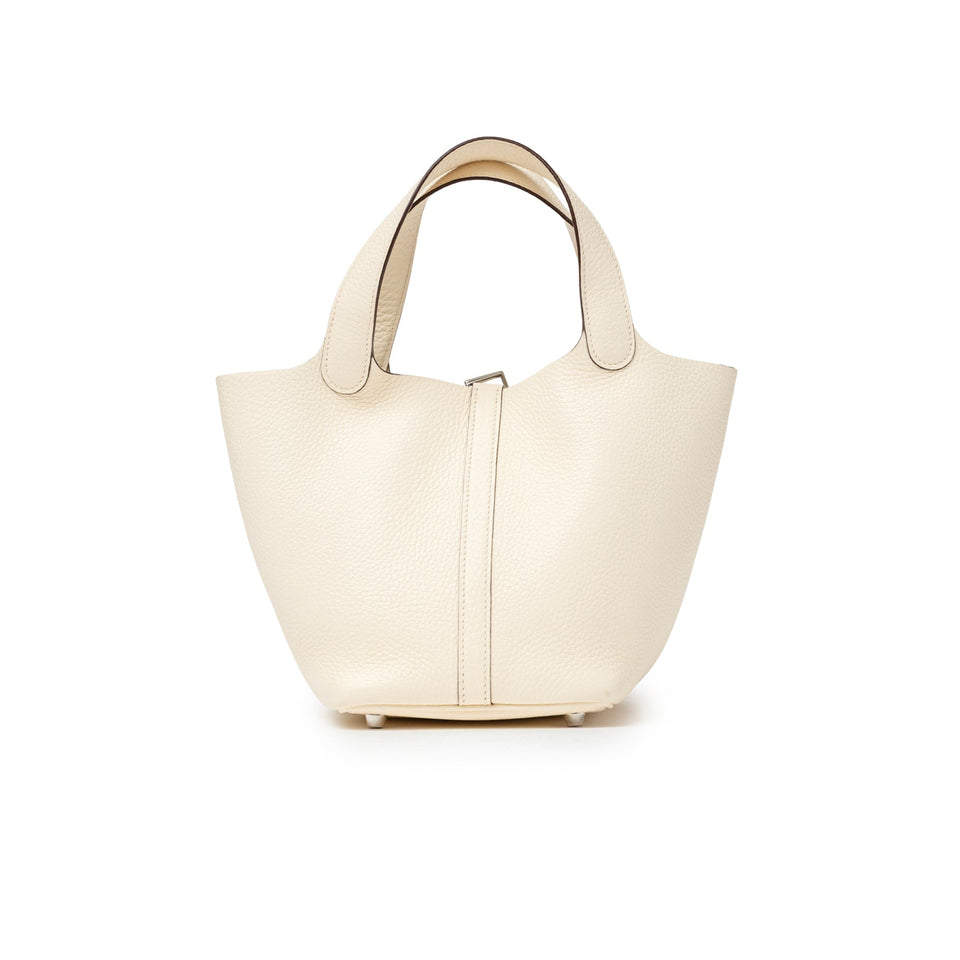 Hermes Picotin 18 Nata Clemence Palladium Hardware
