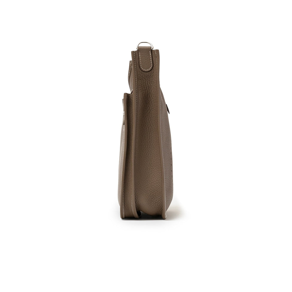 Hermes Evelyne PM 29 Etoupe Clemence Palladium Hardware