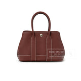 Hermes Mini Garden Party Neo 23 Rouge H Negonda Palladium Hardware