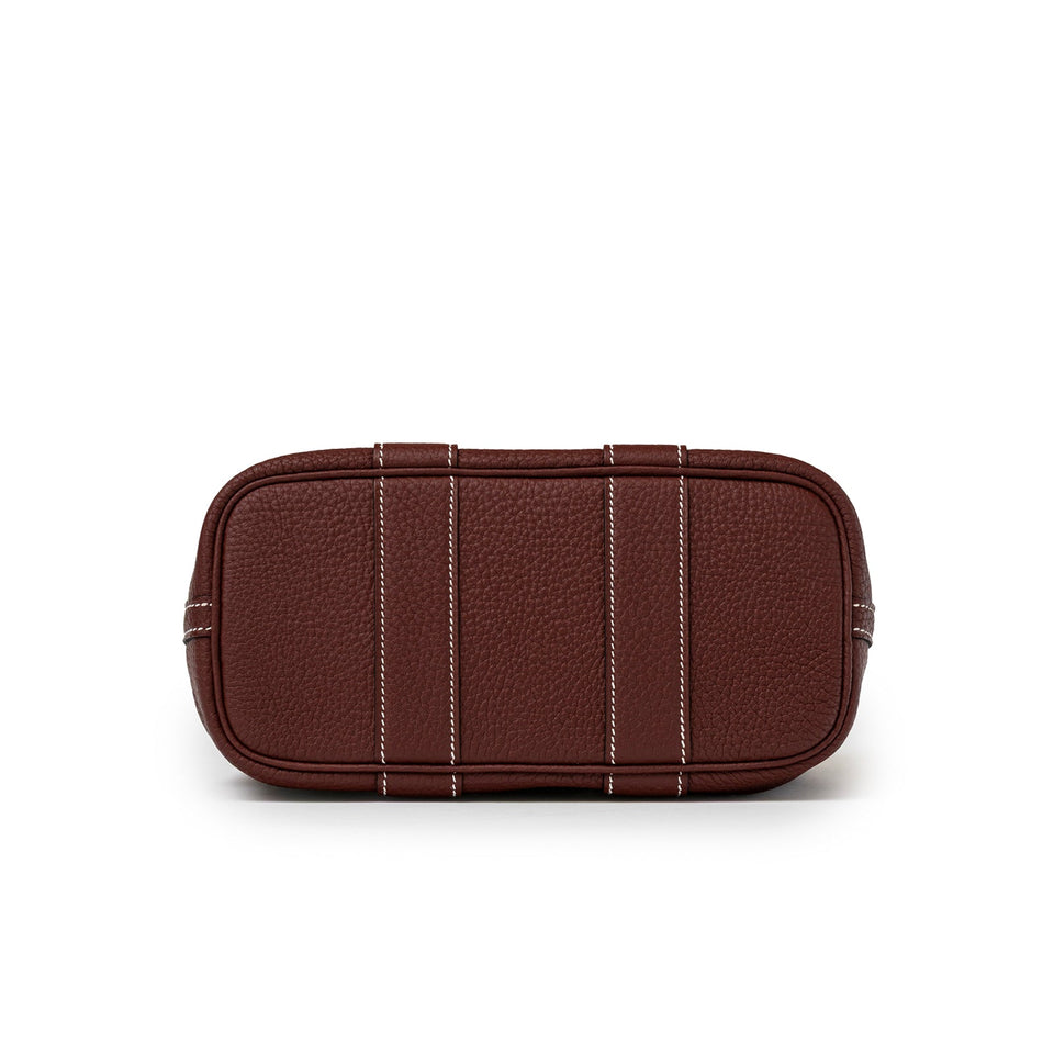 Hermes Mini Garden Party Neo 23 Rouge H Negonda Palladium Hardware