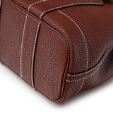 Hermes Mini Garden Party Neo 23 Rouge H Negonda Palladium Hardware
