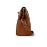 Hermes Kelly Messenger GM Fauve Barenia Faubourg Palladium Hardware