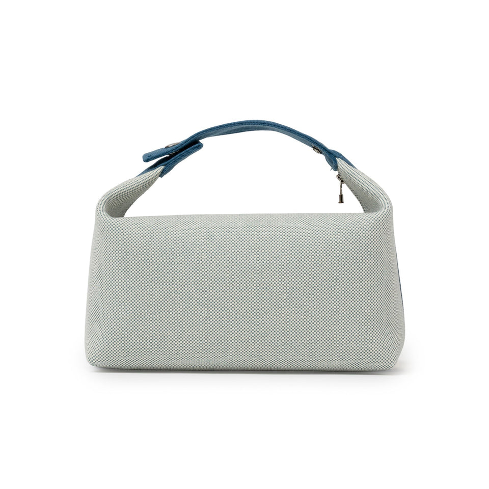 Hermes Bride-A-Brac Cabriole Case GM Toile Blue Nattier
