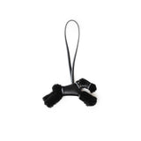 Hermes Budy Charm Black/Gris Pantin Milo Lambskin/Epsom
