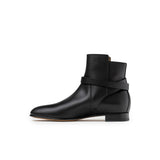 Hermes Kelly Neo Ankle Boot Black Palladium Plated
