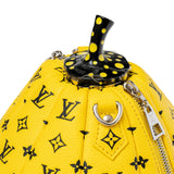 Louis Vuitton X Yayoi Kusama Limited Edition Yellow/Black Leather Pumpkin Bag
