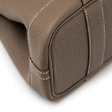 Hermes Mini Garden Party Neo 23 Etoupe Negonda Palladium Hardware