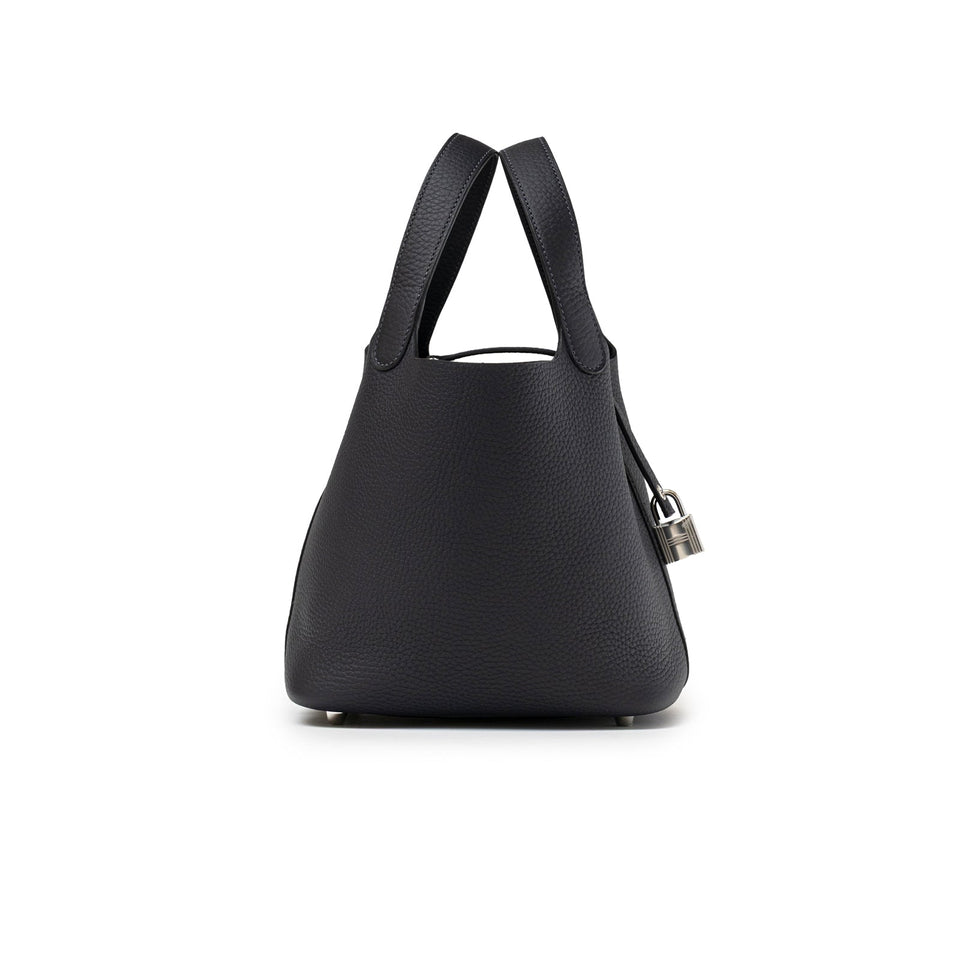 Hermes Picotin 18 Plomb Clemence Palladium Hardware